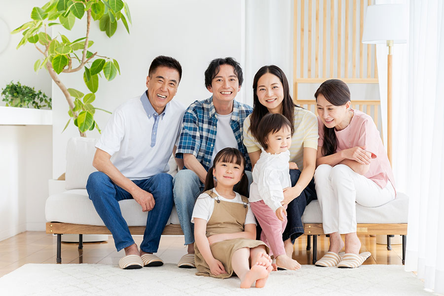 家族みんなが風邪をひきにくい