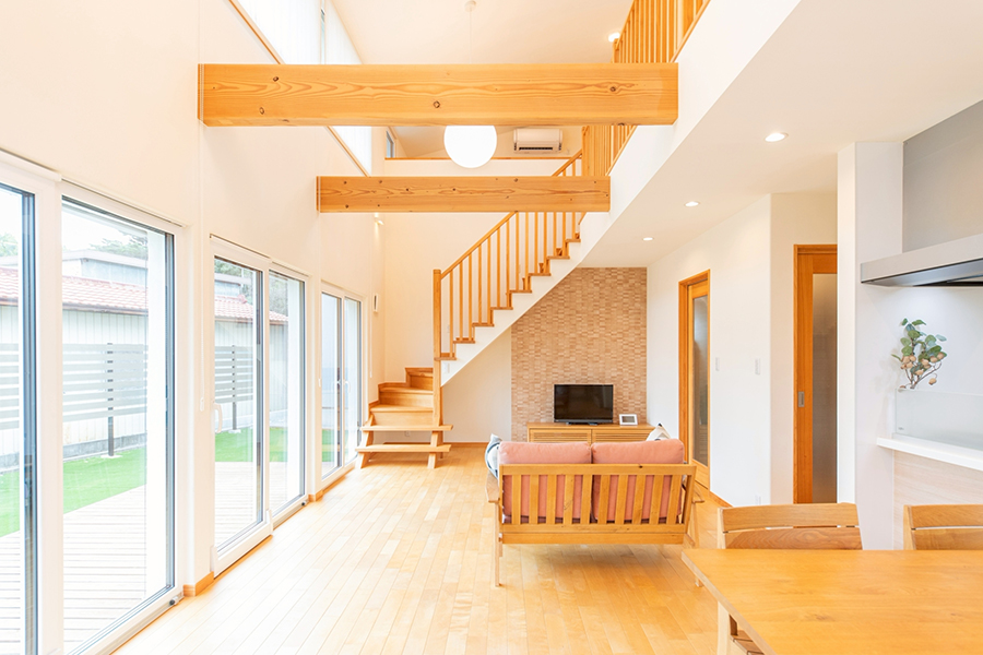 無垢床と、共に歳を重ねる住まいの表情